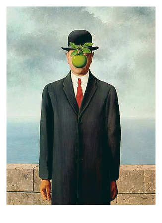 Le Fils De L'homme (Son Of Man) by Rene Magritte Pricing Limited Edition Print image