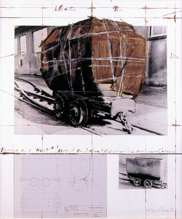 Package On A Hunt, C.1988 by Christo Pricing Limited Edition Print image