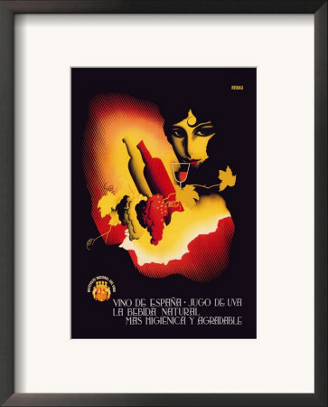 Vino De Espana by Josep Renau Montoro Pricing Limited Edition Print image