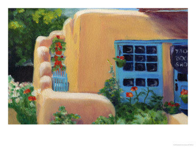 Taos Bookstore, June 1993 by Cynthia Hayward Pricing Limited Edition Print image