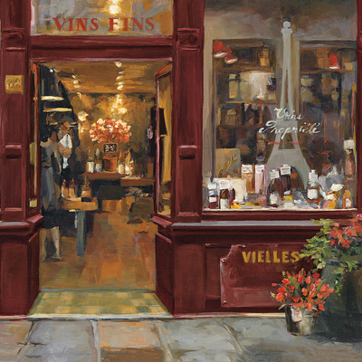Parisian Shoppe Ii by Marilyn Hageman Pricing Limited Edition Print image