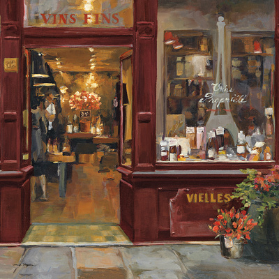 Parisian Shoppe Ii by Marilyn Hageman Pricing Limited Edition Print image