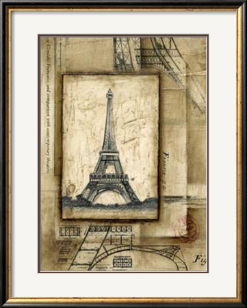 Passport To Eiffel by Ethan Harper Pricing Limited Edition Print image