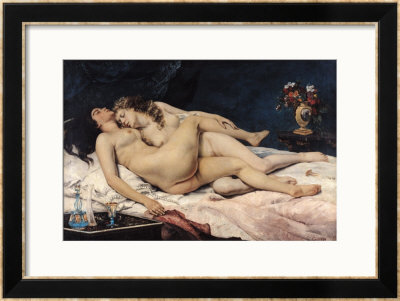 Le Sommeil, 1866 by Gustave Courbet Pricing Limited Edition Print image