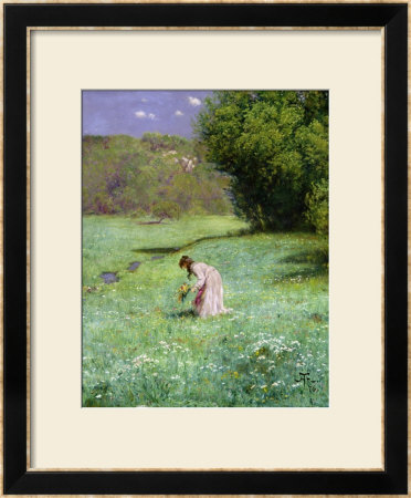 Woodland Meadow, 1876 by Hans Thoma Pricing Limited Edition Print image