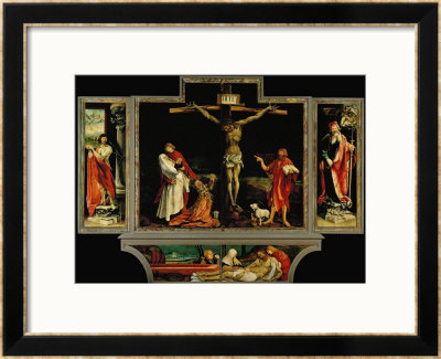 The Isenheim Altar, Closed, Circa 1515 by Matthias Grunewald Pricing Limited Edition Print image