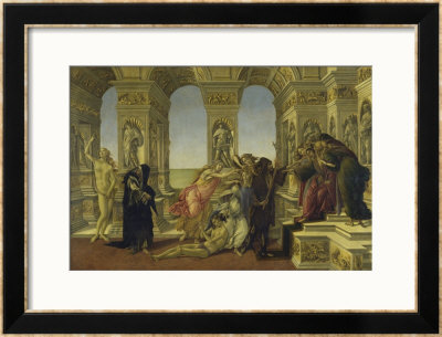 Calumny by Sandro Botticelli Pricing Limited Edition Print image