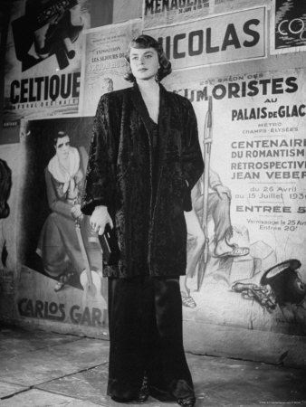 Full Length Picture Of Actress Ingrid Bergman In Arch Of Triumph by George Lacks Pricing Limited Edition Print image