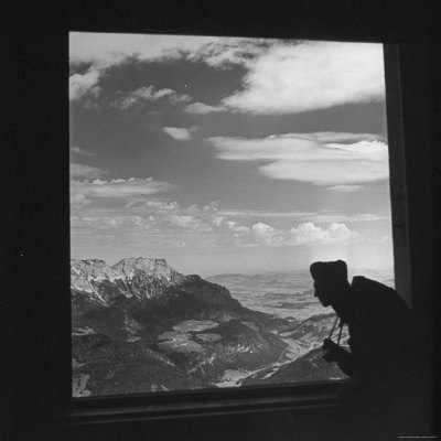 View Of The Mountains From Adolf Hitler's Mountain Hideout by William Vandivert Pricing Limited Edition Print image