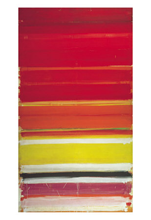 Horizontal Stripe Painting by Patrick Heron Pricing Limited Edition Print image