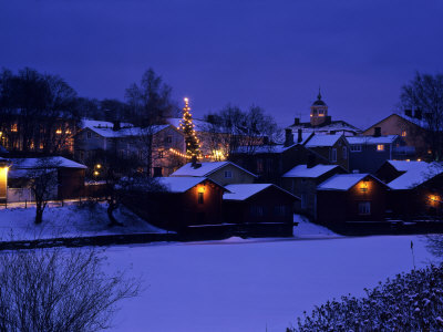 Christmas Evening, South Finland by Heikki Nikki Pricing Limited Edition Print image