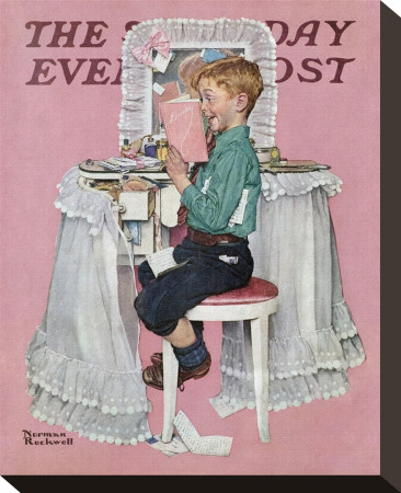 Secrets by Norman Rockwell Pricing Limited Edition Print image