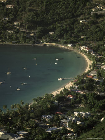 Cane Garden Bay Viewed From Sage Mountain, Tortola by Walter Bibikow Pricing Limited Edition Print image