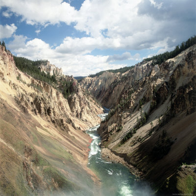 Yellowstone River, Yellowstone National Park, Wy by Chip Henderson Pricing Limited Edition Print image
