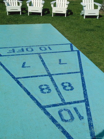 Shuffleboard by Leisa Johnson Pricing Limited Edition Print image