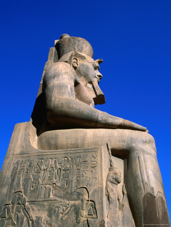 Statue Of Ramses Ii At Luxor Temple, Luxor, Egypt by Chris Mellor Pricing Limited Edition Print image