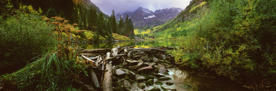 Autumn At The Maroon Bells Near Aspen, Colorado by Robert Kurtzman Pricing Limited Edition Print image