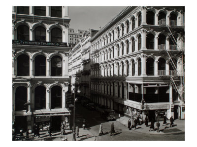 Broadway And Thomas Street, Manhattan by Berenice Abbott Pricing Limited Edition Print image