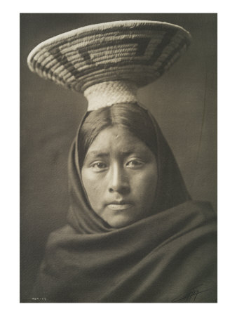 Papago Girl by Edward S. Curtis Pricing Limited Edition Print image