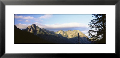 Clouds Over Tatoosh Range, Mt. Rainier National Park, Mt. Rainier, Washington, Usa by Panoramic Images Pricing Limited Edition Print image