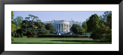 Lawn In Front Of A Government Building, White House, Washington D.C., Usa by Panoramic Images Pricing Limited Edition Print image