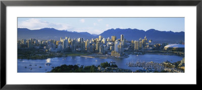 Skyscrapers At The Waterfront, Vancouver, British Columbia, Canada by Panoramic Images Pricing Limited Edition Print image