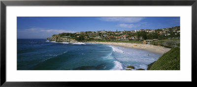 Group Of People On The Beach, Coogee Beach, Sydney, New South Wales, Australia by Panoramic Images Pricing Limited Edition Print image