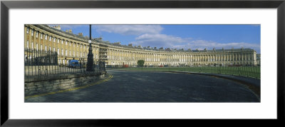 Buildings Along A Road, Royal Crescent, Bath, Avon, England by Panoramic Images Pricing Limited Edition Print image