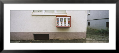 Candy Vending Machine On The Wall, Stuttgart, Baden-Wurttemberg, Germany by Panoramic Images Pricing Limited Edition Print image