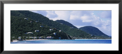 Buildings At The Hillside, Tortola, British Virgin Islands by Panoramic Images Pricing Limited Edition Print image