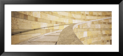 Low Angle View Of A Staircase, Staatsgalerie, Stuttgart, Germany by Panoramic Images Pricing Limited Edition Print image
