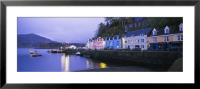 Buildings On The Waterfront, Portree, Isle Of Skye, Scotland, United Kingdom by Panoramic Images Pricing Limited Edition Print image