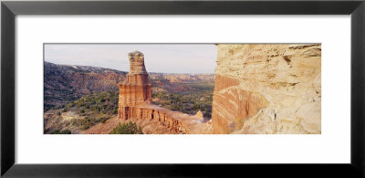 High Angle View Of A Rock Formation, Palo Duro Canyon State Park, Texas, Usa by Panoramic Images Pricing Limited Edition Print image