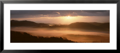 Foothills Parkway At Sunrise, Great Smoky Mountains National Park, Tennessee, Usa by Panoramic Images Pricing Limited Edition Print image