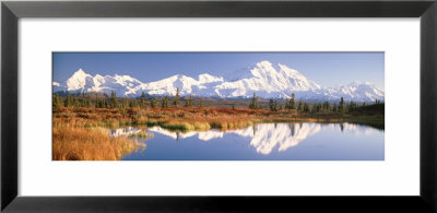 Pond, Alaska Range, Denali National Park, Alaska, Usa by Panoramic Images Pricing Limited Edition Print image