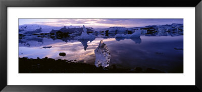 Glacier, Breioamerurjokull, Iceland by Panoramic Images Pricing Limited Edition Print image