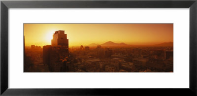 Downtown, Cityscape, Santiago, Chile by Panoramic Images Pricing Limited Edition Print image