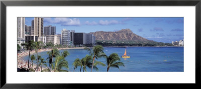 Waikiki Beach, Honolulu, Hawaii, Usa by Panoramic Images Pricing Limited Edition Print image