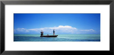Small Boat Tarpon Fishing, Islamorada, Florida, Usa by Panoramic Images Pricing Limited Edition Print image