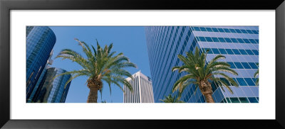 Low Angle View Of Downtown Office District, Los Angeles, California, Usa by Panoramic Images Pricing Limited Edition Print image