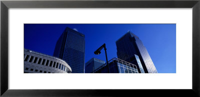 Low Angle View Of Skyscrapers, Canary Wharf, Tower Hamlets, London, England, United Kingdom by Panoramic Images Pricing Limited Edition Print image
