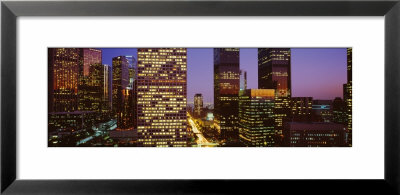 Night In Los Angeles, Los Angeles, California, Usa by Panoramic Images Pricing Limited Edition Print image
