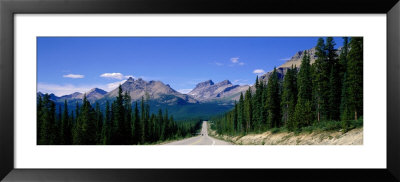 Road In Canadian Rockies, Alberta, Canada by Panoramic Images Pricing Limited Edition Print image