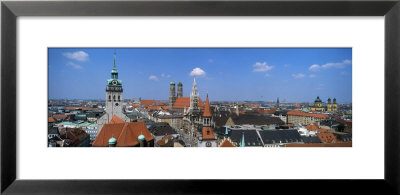 Cityscape, Munich, Germany by Panoramic Images Pricing Limited Edition Print image