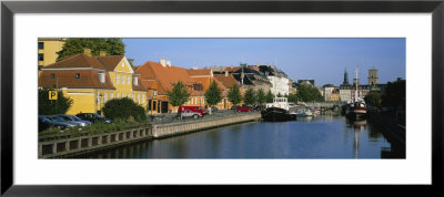 Houses Along A Canal, Copenhagen, Denmark by Panoramic Images Pricing Limited Edition Print image