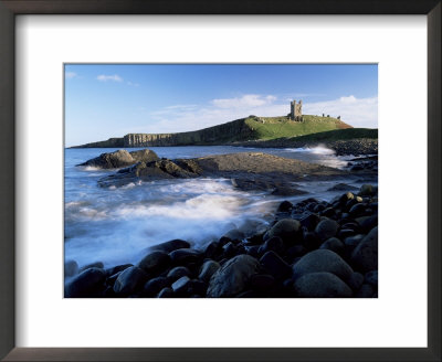 Dunstanburgh Castle, A National Trust Property, From Embleton Bay, Northumberland, England by Lee Frost Pricing Limited Edition Print image