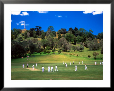 Cornwall Cricket Club, Auckland, New Zealand by David Wall Pricing Limited Edition Print image