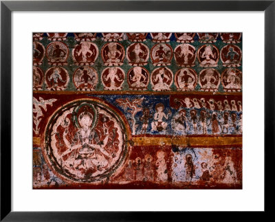 Wall Painting At Alchi Gompa (Monastery), Alchi, Jammu & Kashmir, India by Richard I'anson Pricing Limited Edition Print image