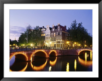 Corner Of Keizersgracht And Leidsegracht, Amsterdam, The Netherlands (Holland) by Sergio Pitamitz Pricing Limited Edition Print image
