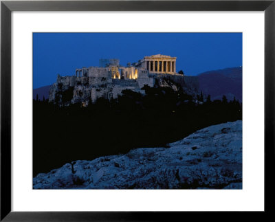 The Acropolis Photographed From The Pnyx by James L. Stanfield Pricing Limited Edition Print image